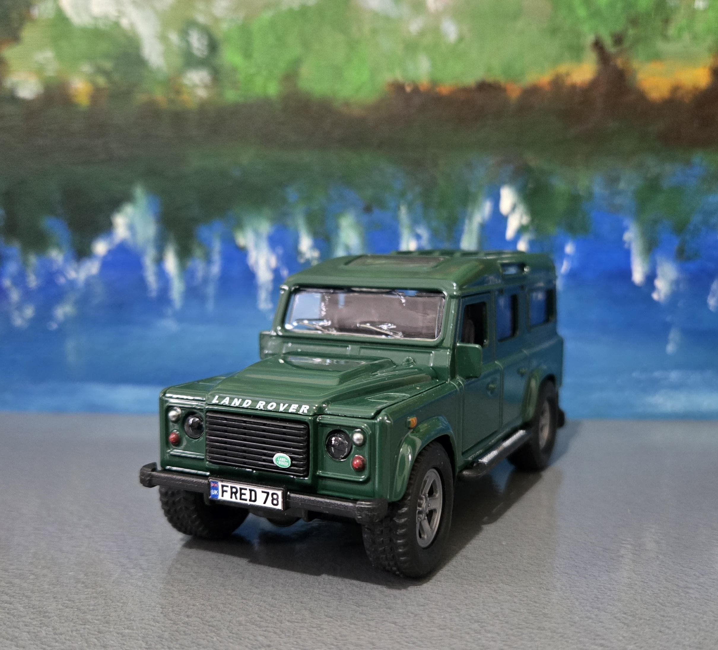 Defender Custom Gift Teamsterz Land Rover Defender Toy Car – HTI 1:34 Diecast Model With ...
