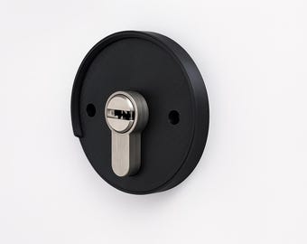Placa adaptadora para Nuki Smart Lock Pro 5.ª generación: espaciador universal para montaje empotrado en la UE