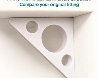 Robust Shelf Bracket Support for PAX Komplement - Extra Durable & Stable |  Compatible with IKEA