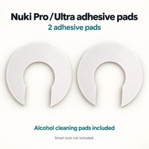 Cinta adhesiva Nuki Smart Lock para 5 Pro y Ultra (paquete de 2, VHB de fijación fuerte)
