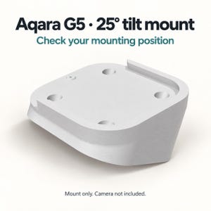 Aqara G5 Camera 25 degrees Tilt Mount | Left/Right | Smart Home Accessory