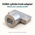 Smartlock Knob Adapter: For KABA Door Cylinders | Kaba Knob Adapter | Swiss Cylinders