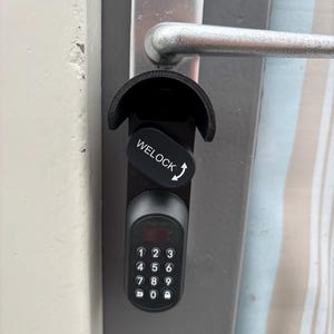 Housse de protection contre la pluie WELOCK U81 | Protection intelligente pour serrure | Impression 3D de précision