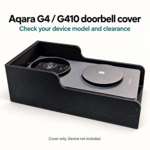 AQARAドアベルG4およびG410用保護カバー – 耐候性シールド｜雨よけ｜カスタムカラー対応