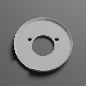 Nuki Smart Lock Pro 5th Gen Adapter Plate – Universal Spacer für Schweizer Zylinder 22/32/40 mm Distanzplatte für bündige Montage