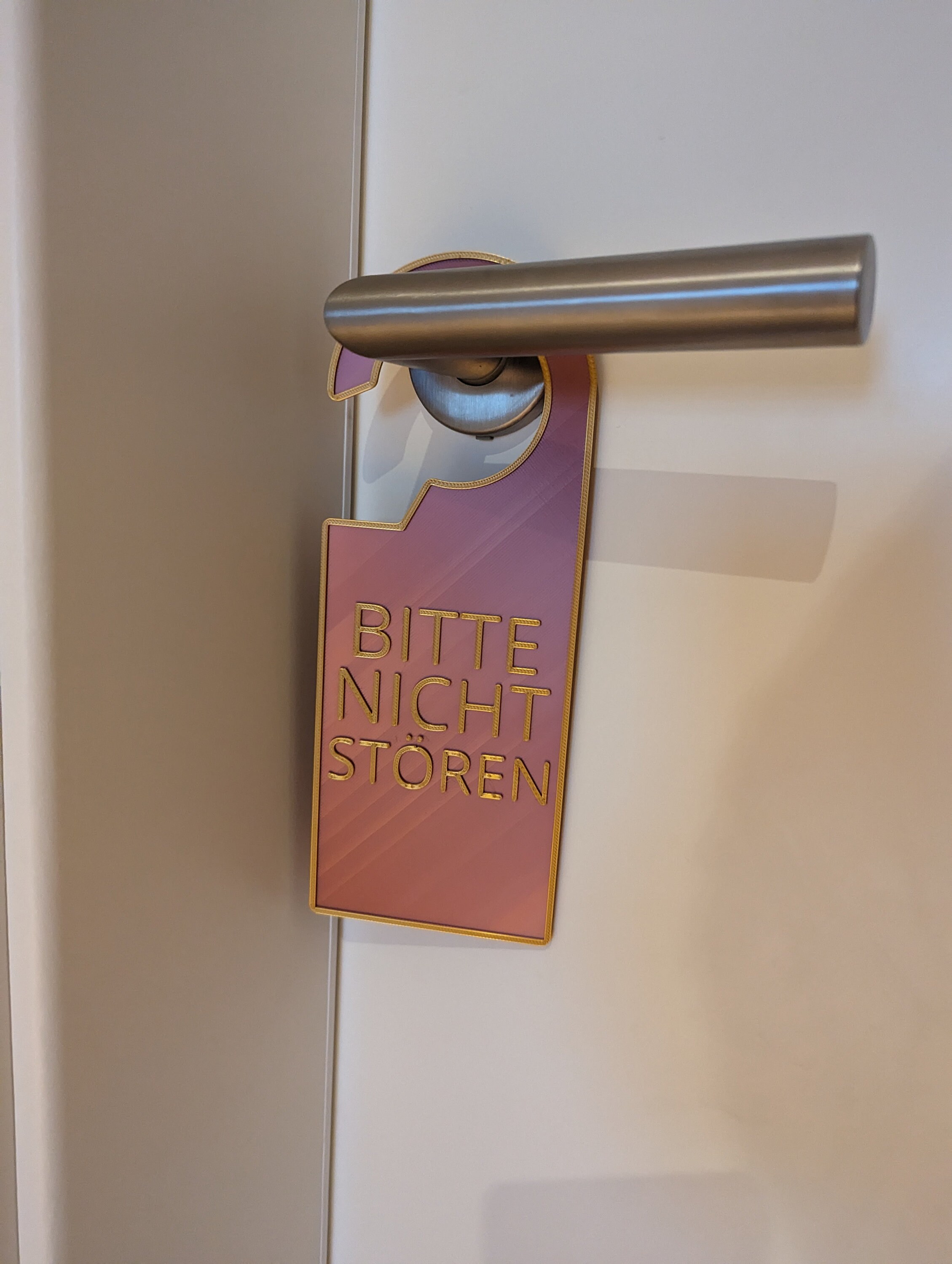 „Bitte Nicht Stören“ Schild – Schiebbares Türschild Aus Acryl, 10x4 Cm, Für Büro & Toilette