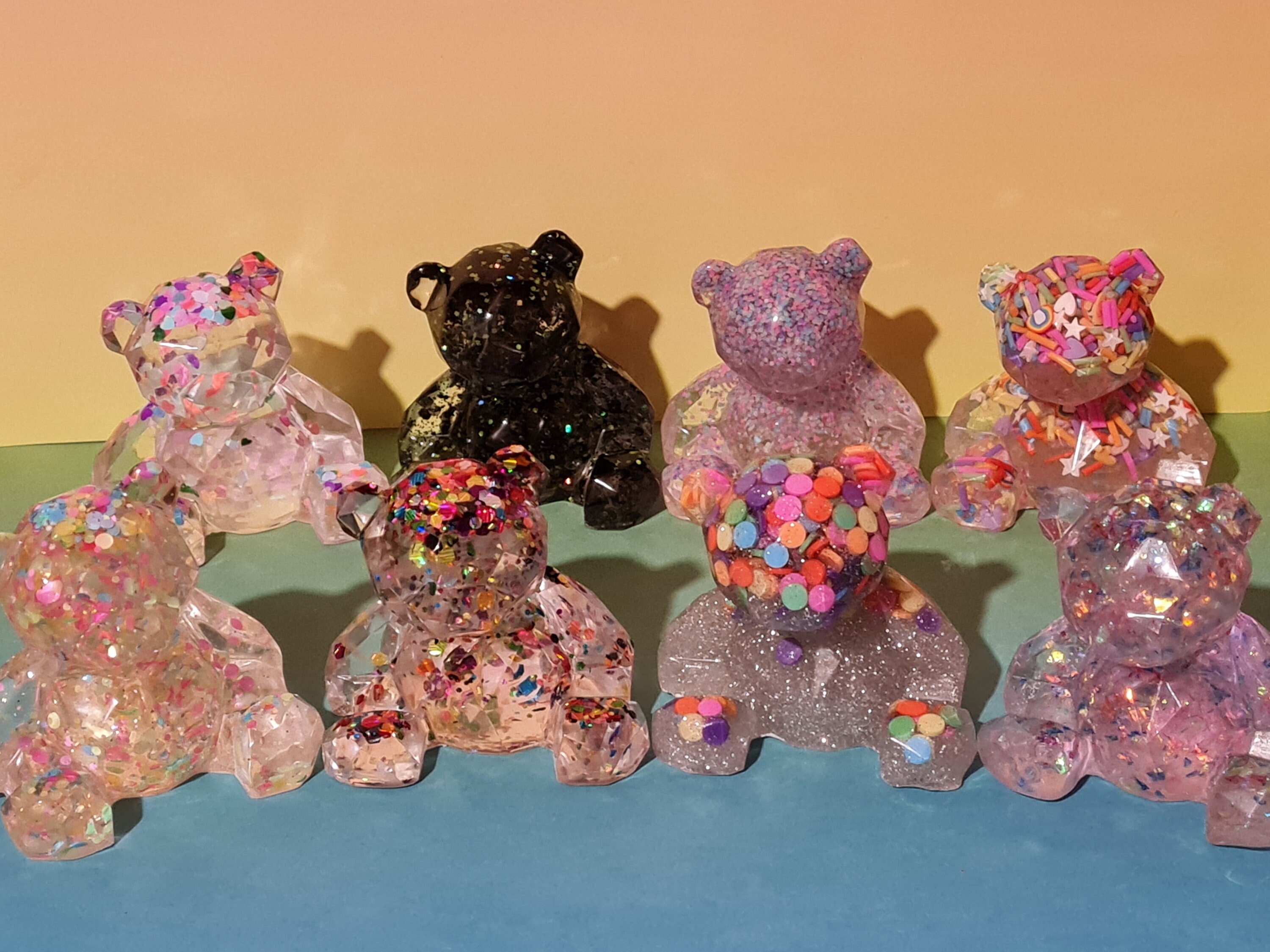 Custom Teddy Bear Figurine Gift, Cute Bear, Token Gifts ,Friendship Gifts, Novelty Gifts, Thank you Teacher Gift, Valentines Day Gift