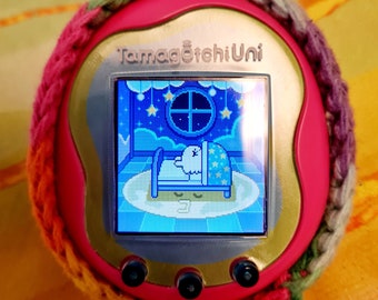 Custom Crochet Tamagotchi Case, Tamagotchi cover, Tamagotchi Crochet Case, Handmade Tamagotchi case, Tamagotchi Cover