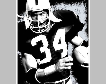 Bo Jackson - Los Angeles -- 13x19 Classic LA Football Wall Art Poster / Print - CA T1