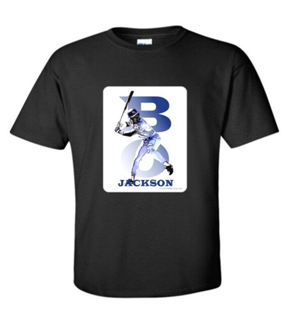 Bo Jackson - Kansas City -- Classic Baseball Adult Black Bo Jackson - Kansas City -- Classic Baseball Adult Black
