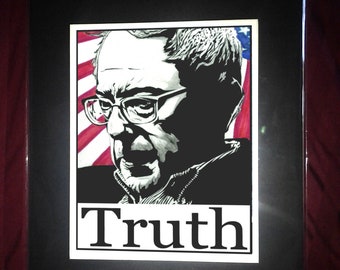 Bernie Sanders - Feel the Bern / Truth - Matted Prints / Posters - PR1