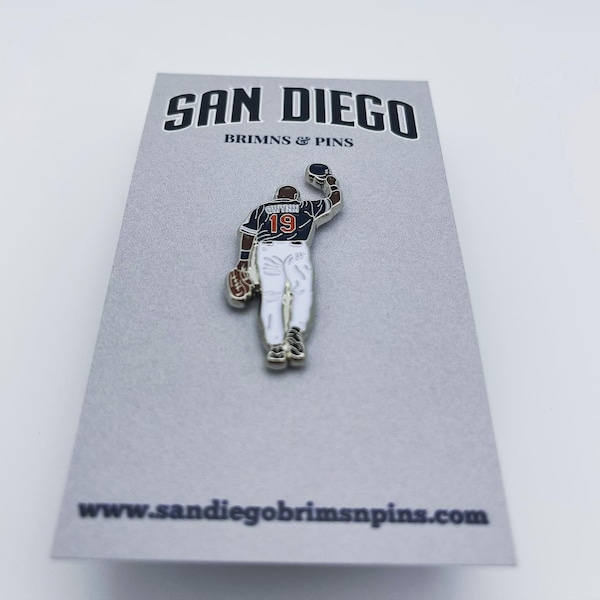 Tony Gwynn #19 Enamel Pin