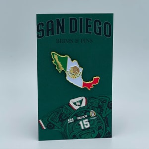 Mexico Country Enamel Pin