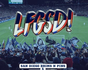 San Diego FC LGFSD! Enamel Pin
