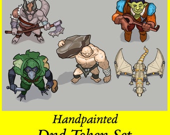 DnD Tokens Pack| Printable Tokens for Dungeons & Dragons| Roll20| Dm Tools| Dungeon Master Resources | Dnd 5e | Rpg | Pathfinder