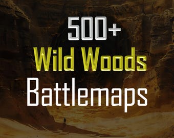 Cartes de bataille de Donjons et Dragons | Cartes RPG numériques | Jeu de rôle à imprimer sur le terrain | Cartes de bataille de Shadowland | Cartes du MDN | Téléchargements instantanés