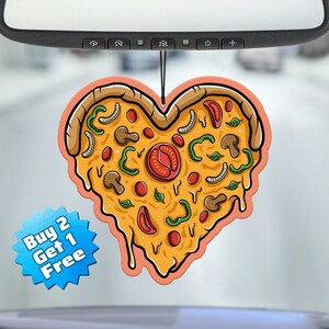 Funny Air Freshener - Pizza Air Freshener - Cute Air Freshener - Cool Air Freshener - Unique Air Freshener - Car Freshie - Gag Gift - Meme
