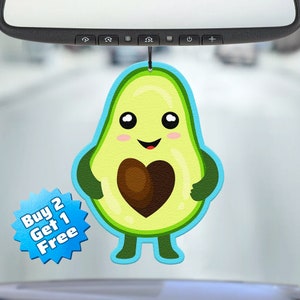 Funny Air Freshener - Avocado Air Freshener - Cute Air Freshener - Cool Air Freshener - Unique Air Freshener - Car Freshie - Gag Gift - Meme