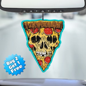 Funny Air Freshener - Pizza Air Freshener - Cute Air Freshener - Cool Air Freshener - Unique Air Freshener - Car Freshie - Gag Gift - Meme
