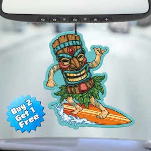 Funny Air Freshener - Surfer Air Freshener - Cute Air Freshener - Cool Air Freshener - Unique Air Freshener - Car Freshie - Gag Gift - Meme