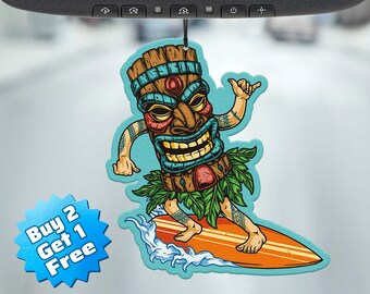 Funny Air Freshener - Surfer Air Freshener - Cute Air Freshener - Cool Air Freshener - Unique Air Freshener - Car Freshie - Gag Gift - Meme