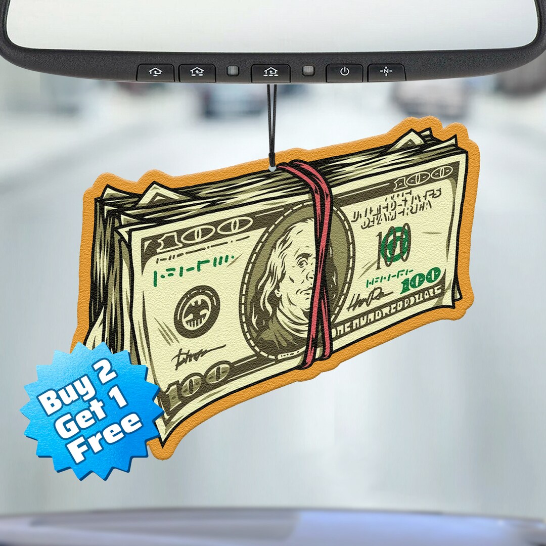 Funny Air Freshener Money Wad Freshener Cute Air Freshener Etsy