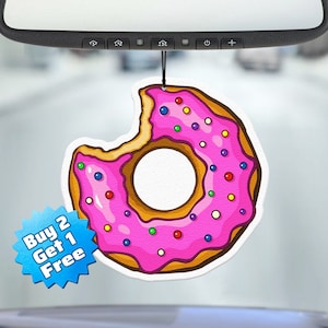 Funny Air Freshener - Donut Air Freshener - Cute Air Freshener - Cool Air Freshener - Unique Air Freshener - Car Freshie - Gag Gift - Meme