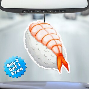 Funny Air Freshener - Sushi Air Freshener - Cute Air Freshener - Cool Air Freshener - Unique Air Freshener - Car Freshie - Gag Gift - Meme