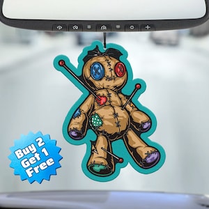 Funny Air Freshener - Voodoo Doll Air Freshener - Cute Air Freshener - Cool Freshener - Unique  Freshener - Car Freshie - Gag Gift - Meme