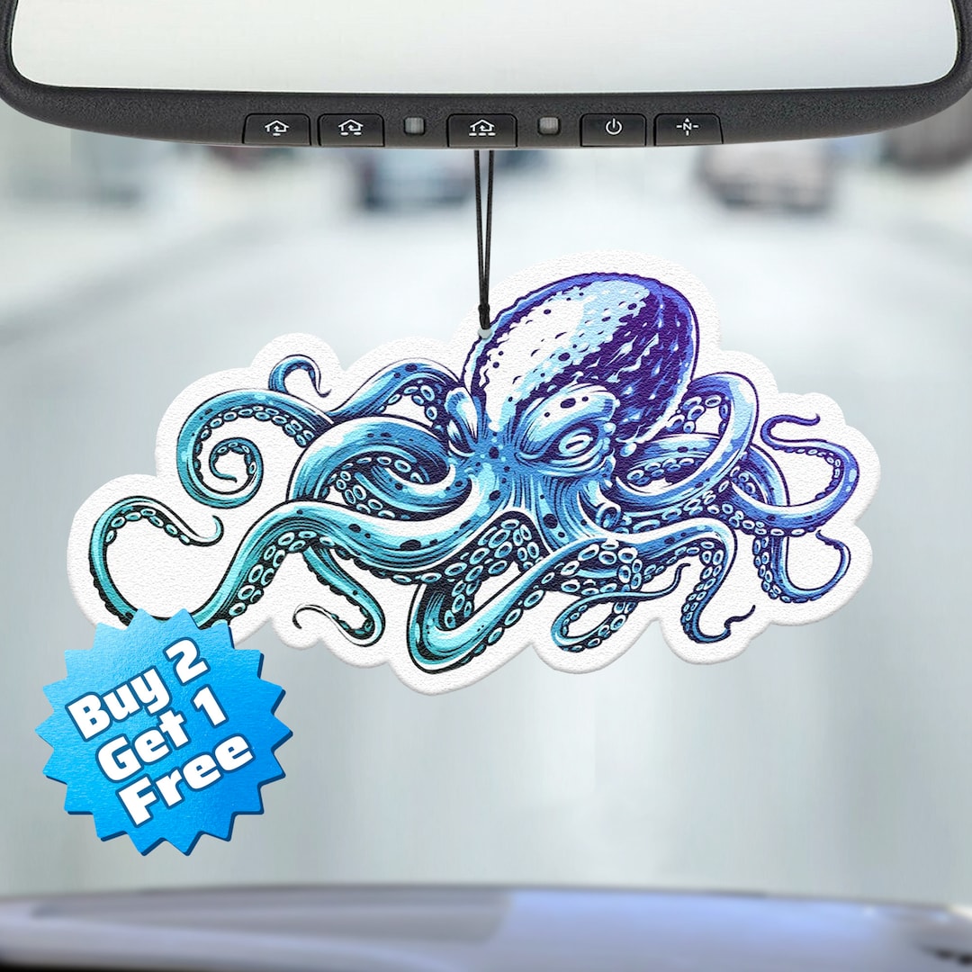 Funny Air Freshener Octopus Air Freshener Cute Air Freshener Cool — free download