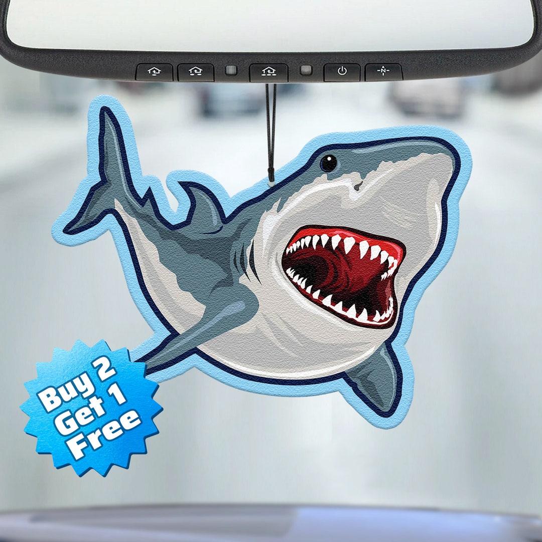 Funny Air Freshener Great White Shark Freshener Cute Air Freshener Cool
