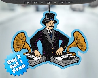 Funny Air Freshener - DJ Air Freshener - Cute Air Freshener - Cool Air Freshener - Unique  Freshener - Car Freshie - Gag Gift - Meme