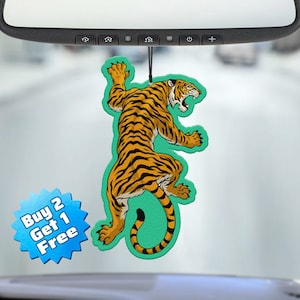 Funny Air Freshener - Tiger Air Freshener - Cute Air Freshener - Cool Air Freshener - Unique Air Freshener - Car Freshie - Gag Gift - Meme