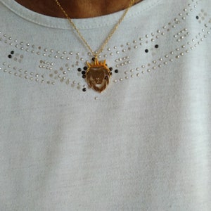 Lion of Judah necklace and pendant stainless steel gift idea for her birthday gift