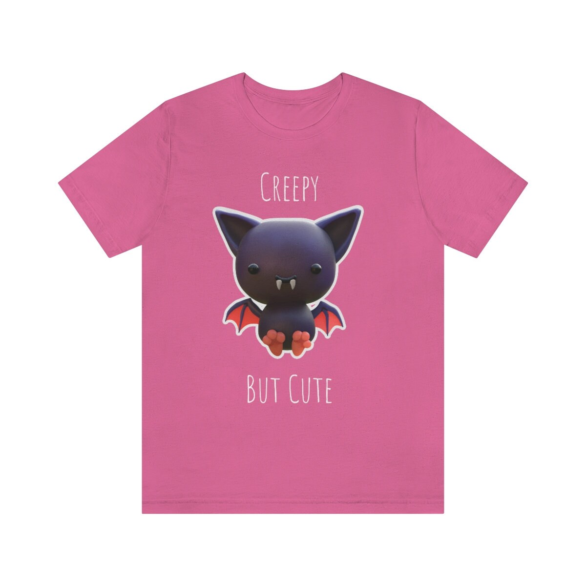 Cute Bat Kawaii Tee Spooky Chibi Tshirt Halloween Bat Tee Etsy
