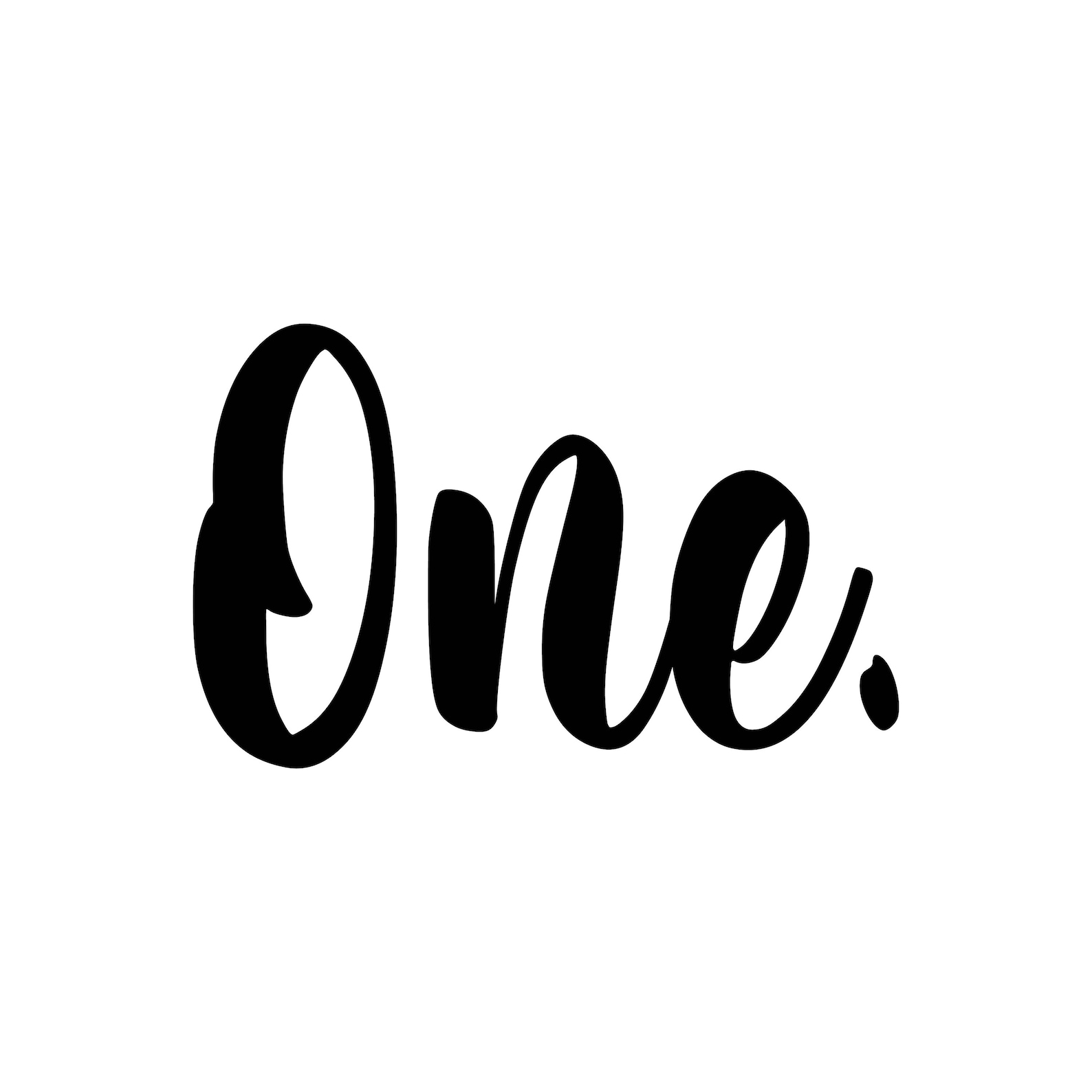 Script One First Birthday Shirt SVG First Birthday - Etsy