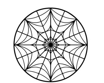 Ophelia Hall Window Pattern SVG Decal Files, archivos cortados para cricut, svg, png, dxf