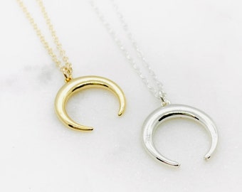 Crescent Moon Necklace