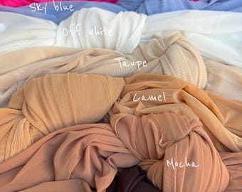 Power Mesh 4-Way Stretch Nylon Spandex Fabric by the Yard 60’’ Wide Luxury Bridal Wedding Mesh Gowns, Dresses, and Costumes