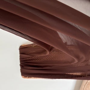 Chiffon Aire in Rich Brown main image 1