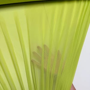 Lime 4 way Stretch Power Mesh Fabric Nylon Spandex, Bridal Power Mesh By Yard, Backdrop Soft Sheer Fabrics, Lime Illusion Mesh for Arch