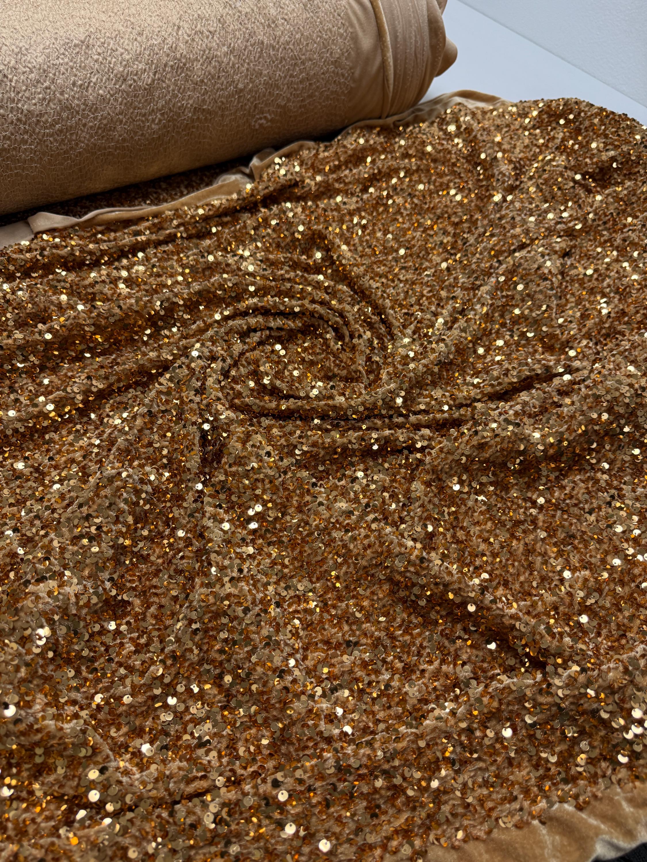 Gold Velvet Dress - Etsy