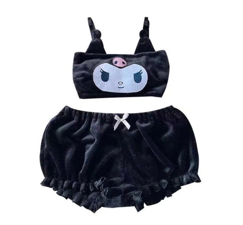Valentine Sanrio Pajamas Set Women Kuromi My Melody Etsy