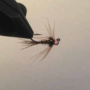 Tungsten beadhead flashback pheasant tail jig nymph image 1