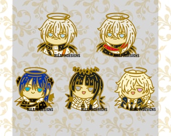 INSTOCK Arknights Sankta Operadores Pines de esmalte Volumen 1