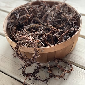Handmade Grapevine Wreaths: Rustic DIY Crafting Supplies (2&quot; & 4&quot;)