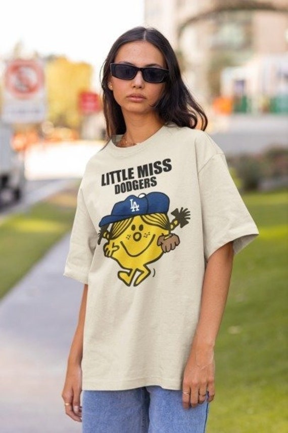 Little Miss Dodgers vintage Style 