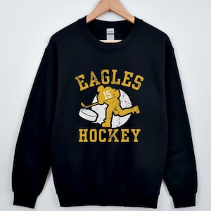 Custom Hockey Sweatshirt, Hockey Team Name and Jersey Number Sweater, Personalized Hockey Mom Shirt, Matching Hockey Team Gifts