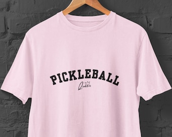 Pickleball Queen Shirt, Pickleball Shirt für Frauen, Pickleballer Shirt, Pickleball Geschenk für sie, Pickleball Spieler Shirt, Geschenk zum Ruhestand
