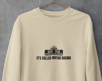 Es heißt Motor Racing Crewneck Sweatshirt, Formel 1 Shirt, Einzigartiges F1 Sweatshirt, Formel 1 Sweatshirt, F1 Pullover.